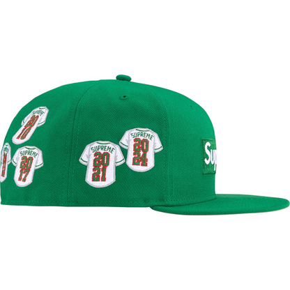 Gorra Supreme Jerseys Box Logo New Era (Verde)