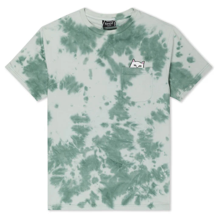 PLAYERA LORD NERMAL POCKET (OLIVE GREEN TIE DYE)