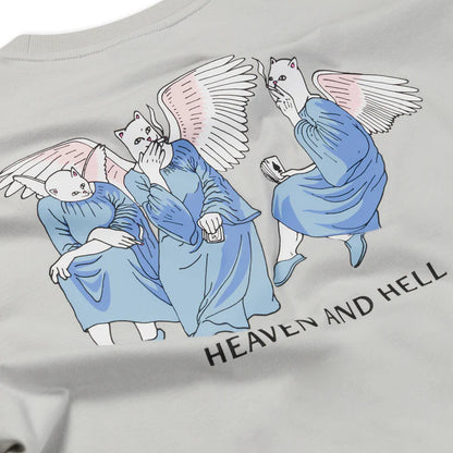 PLAYERA HEAVEN AND HELL (GREY)