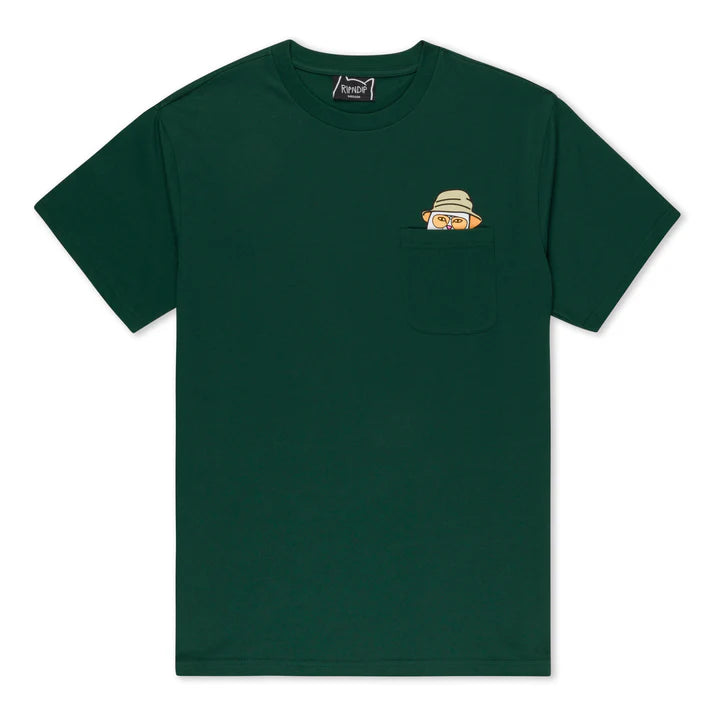 PLAYERA NERMAL S THOMPSON POCKET (HUNTER GREEN)