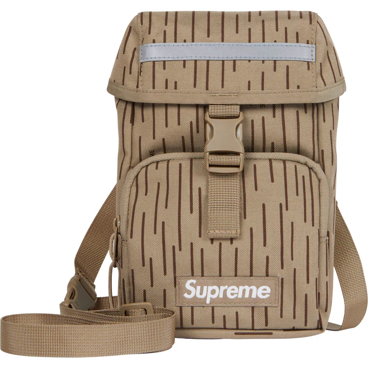 Supreme Cámara Bag (Tan Raindrop)