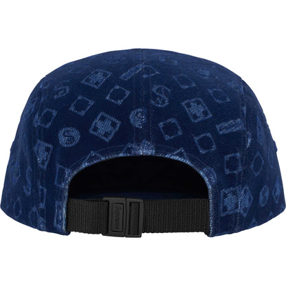 GORRA SUPREME FLOCKED DENIM