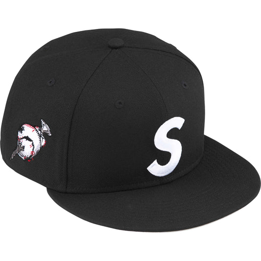 GORRA SUPREME SCREW BALL S LOGO NEW ERA 59Fifty  (NEGRO)