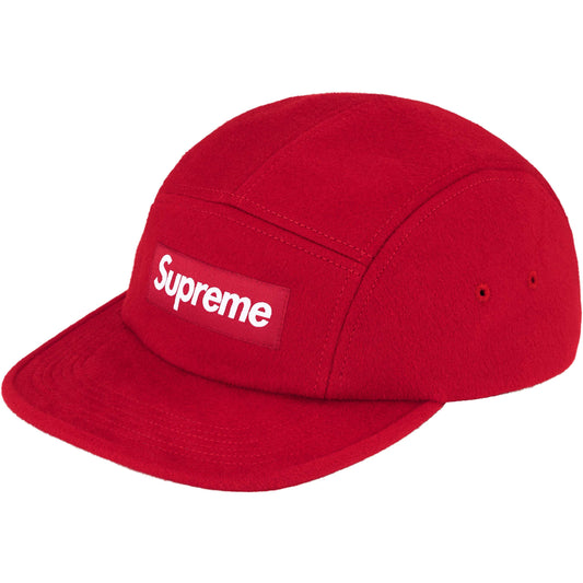 GORRA SUPREME WOOL CAMP (Rojo)