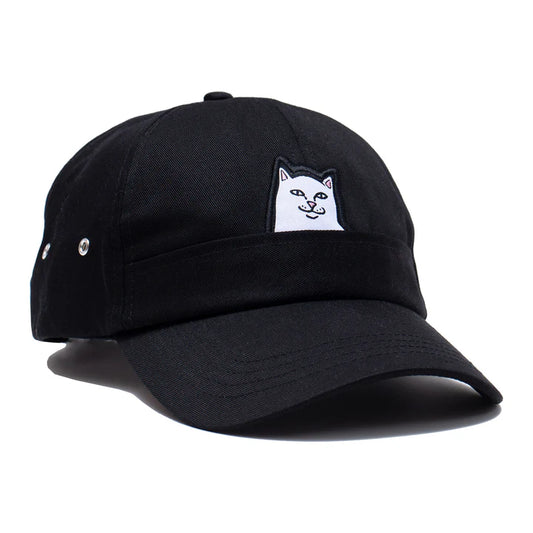 GORRA LORD NERMAL 6 PANEL POCKET (Negro)