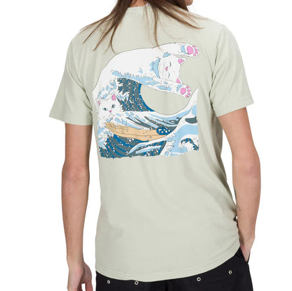 PLAYERA GREAT WAVE (SAGE)