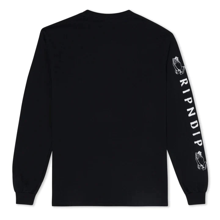 Playera Lord Nermal Pocket L/S (Negro)