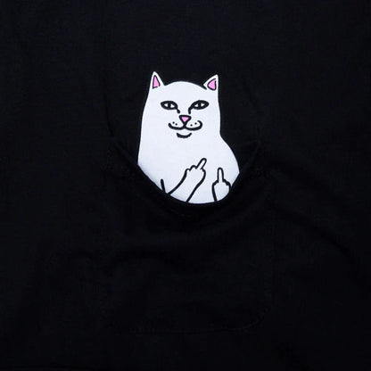 Playera Lord Nermal Pocket L/S (Negro)