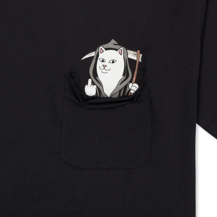 Playera Grim Lord Nermal Pocket (Negro)